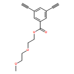 Benzoic acid, 3,5-diethynyl-, 2-(2-methoxyethoxy)ethyl ester