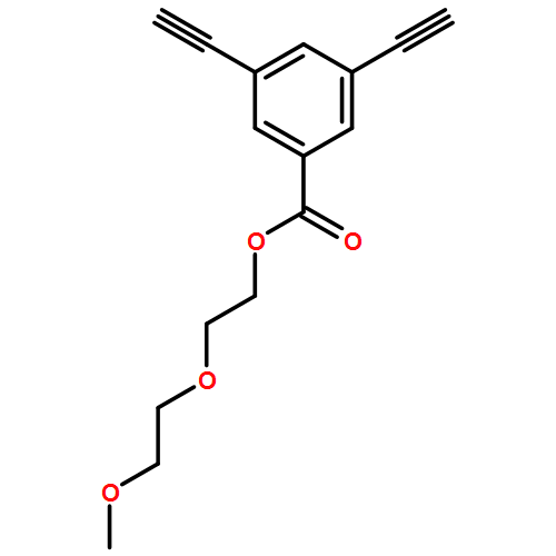 Benzoic acid, 3,5-diethynyl-, 2-(2-methoxyethoxy)ethyl ester