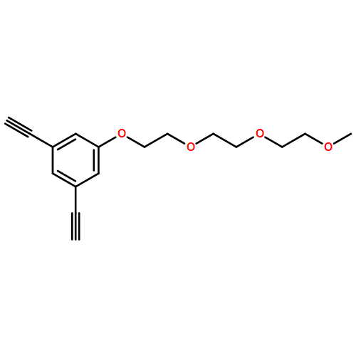 Benzene, 1,3-diethynyl-5-[2-[2-(2-methoxyethoxy)ethoxy]ethoxy]-