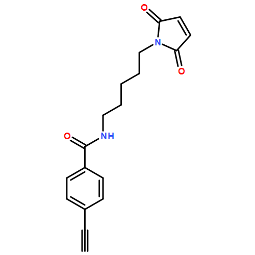 Benzamide, N-[5-(2,5-dihydro-2,5-dioxo-1H-pyrrol-1-yl)pentyl]-4-ethynyl-