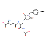 Glycine, L-γ-glutamyl-S-[1-[(4-ethynylphenyl)methyl]-2,5-dioxo-3-pyrrolidinyl]-L-cysteinyl-