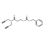 Carbonotrithioic acid, 3-(di-2-propyn-1-ylamino)-3-oxopropyl phenylmethyl ester