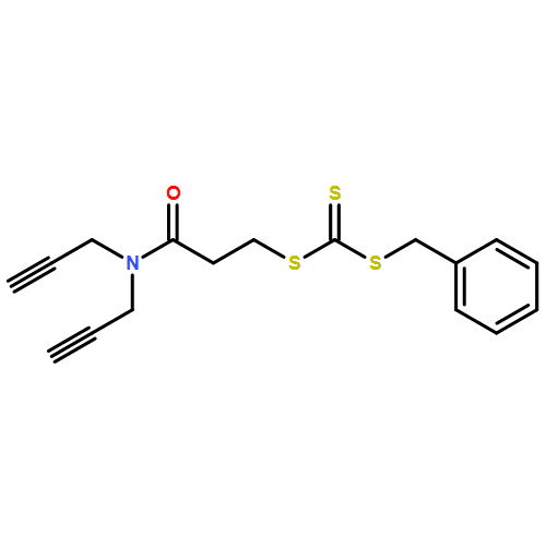 Carbonotrithioic acid, 3-(di-2-propyn-1-ylamino)-3-oxopropyl phenylmethyl ester