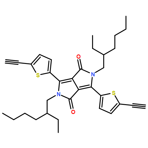 Pyrrolo[3,4-c]pyrrole-1,4-dione, 2,5-bis(2-ethylhexyl)-3,6-bis(5-ethynyl-2-thienyl)-2,5-dihydro-