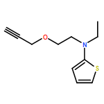 2-Thiophenamine, N-ethyl-N-[2-(2-propyn-1-yloxy)ethyl]-