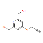 2,6-Pyridinedimethanol, 4-(2-propyn-1-yloxy)-