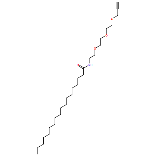 Octadecanamide, N-[2-[2-[2-(2-propyn-1-yloxy)ethoxy]ethoxy]ethyl]-