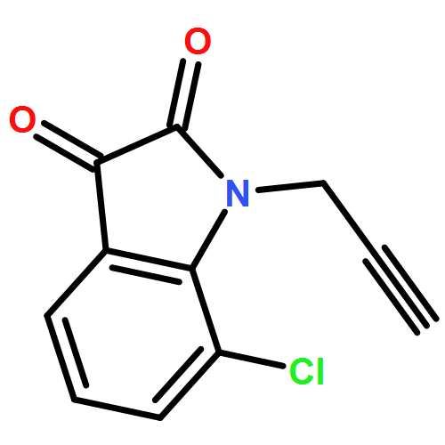 1H-Indole-2,3-dione, 7-chloro-1-(2-propyn-1-yl)-