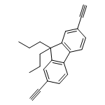 9H-Fluorene, 2,7-diethynyl-9,9-dipropyl-