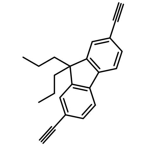 9H-Fluorene, 2,7-diethynyl-9,9-dipropyl-