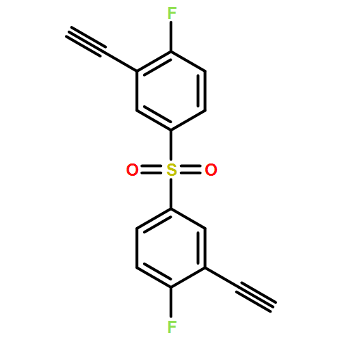 Benzene, 1,1'-sulfonylbis[3-ethynyl-4-fluoro-