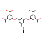 1,3-Benzenedicarboxylic acid, 5,5'-[[5-(2-propyn-1-yloxy)-1,3-phenylene]bis(methyleneoxy)]bis-