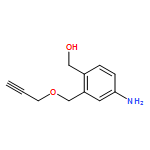 Benzenemethanol, 4-amino-2-[(2-propyn-1-yloxy)methyl]-