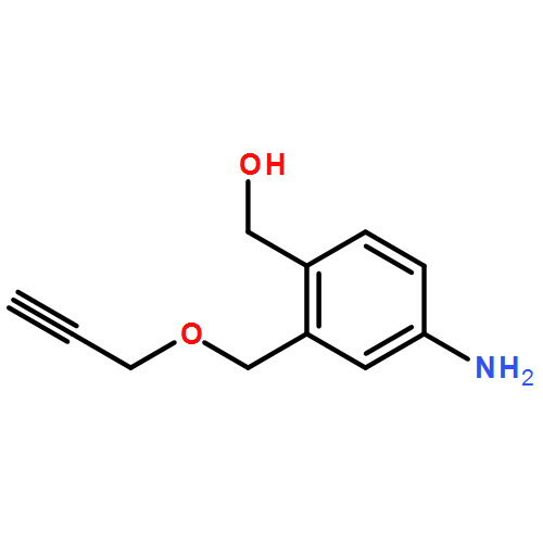 Benzenemethanol, 4-amino-2-[(2-propyn-1-yloxy)methyl]-