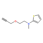 2-Thiophenamine, N-methyl-N-[2-(2-propyn-1-yloxy)ethyl]-