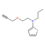 2-Thiophenamine, N-propyl-N-[2-(2-propyn-1-yloxy)ethyl]-