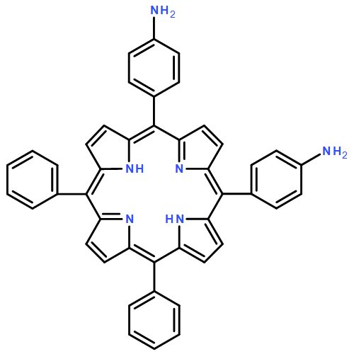 Benzenamine, 4,4'-(15,20-diphenyl-21H,23H-porphine-5,10-diyl)bis-