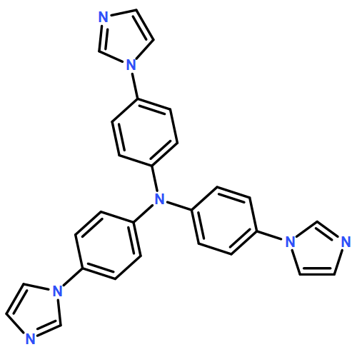 Benzenamine, 4-(1H-imidazol-1-yl)-N,N-bis[4-(1H-imidazol-1-yl)phenyl]-