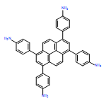 Benzenamine, 4,4',4'',4'''-(1,3,6,8-pyrenetetrayl)tetrakis-