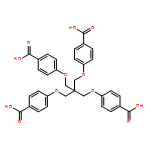 Benzoic acid, 4,4'-[[2,2-bis[(4-carboxyphenoxy)methyl]-1,3-propanediyl]bis(oxy)]bis-