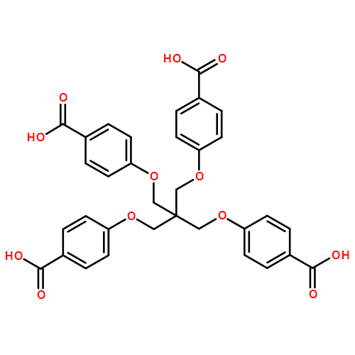 Benzoic acid, 4,4'-[[2,2-bis[(4-carboxyphenoxy)methyl]-1,3-propanediyl]bis(oxy)]bis-