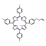 21H,23H-Porphine, 5,10,15-tris(4-chlorophenyl)-20-[4-(2-propen-1-yloxy)phenyl]-