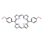 21H,23H-Porphine, 5,15-bis(4-methoxyphenyl)-