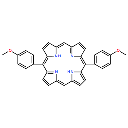 21H,23H-Porphine, 5,15-bis(4-methoxyphenyl)-