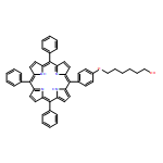 1-Hexanol, 6-[4-(10,15,20-triphenyl-21H,23H-porphin-5-yl)phenoxy]-