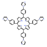 21H,23H-Porphine, 5,10,15,20-tetrakis[4-(1H-imidazol-1-yl)phenyl]-