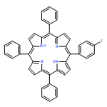 21H,23H-Porphine, 5-(4-iodophenyl)-10,15,20-triphenyl-