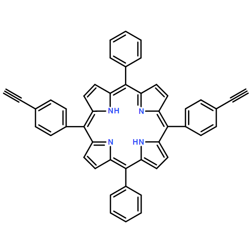 21H,23H-Porphine, 5,15-bis(4-ethynylphenyl)-10,20-diphenyl-