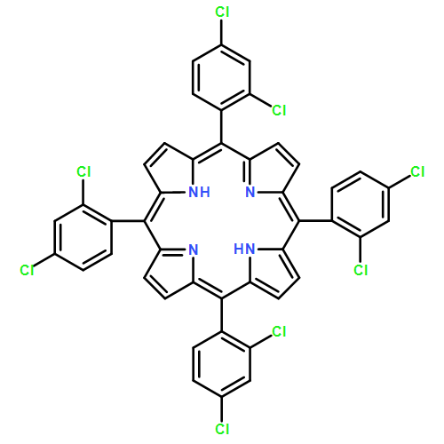 21H,23H-Porphine, 5,10,15,20-tetrakis(2,4-dichlorophenyl)-