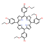 Phenol, 4,4',4'',4'''-(21H,23H-porphine-5,10,15,20-tetrayl)tetrakis[2-ethoxy-