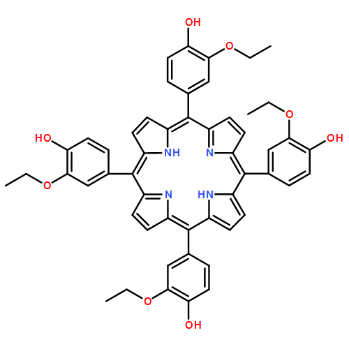 Phenol, 4,4',4'',4'''-(21H,23H-porphine-5,10,15,20-tetrayl)tetrakis[2-ethoxy-