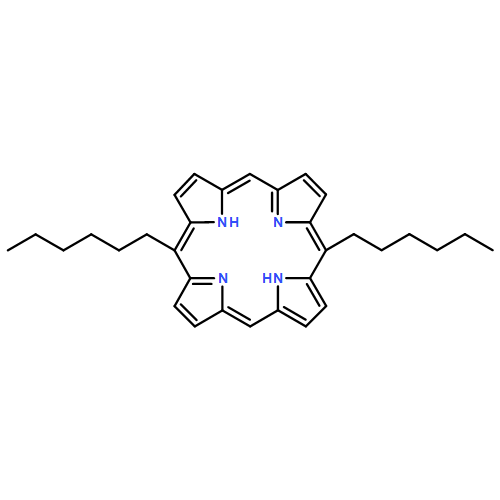 21H,23H-Porphine, 5,15-dihexyl-