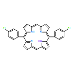 21H,23H-Porphine, 5,15-bis(4-chlorophenyl)-