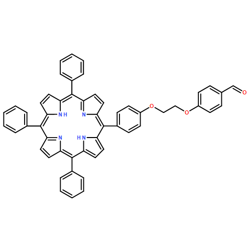 Benzaldehyde, 4-[2-[4-(10,15,20-triphenyl-21H,23H-porphin-5-yl)phenoxy]ethoxy]-