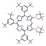 21H,23H-Porphine, 5,10,15-tris[3,5-bis(1,1-dimethylethyl)phenyl]-2,18-bis(4,4,5,5-tetramethyl-1,3,2-dioxaborolan-2-yl)-