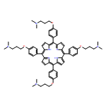 1-Propanamine, 3,3',3'',3'''-[21H,23H-porphine-5,10,15,20-tetrayltetrakis(4,1-phenyleneoxy)]tetrakis[N,N-dimethyl- (9CI)