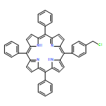 21H,23H-Porphine, 5-[4-(chloromethyl)phenyl]-10,15,20-triphenyl-