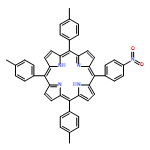 21H,23H-Porphine, 5,10,15-tris(4-methylphenyl)-20-(4-nitrophenyl)-