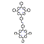 Benzenamine, N-[[4-(10,15,20-triphenyl-21H,23H-porphin-5-yl)phenyl]methylene]-4-(10,15,20-tri-2-thienyl-21H,23H-porphin-5-yl)-