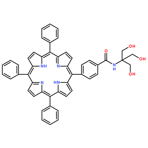 Benzamide, N-[2-hydroxy-1,1-bis(hydroxymethyl)ethyl]-4-(10,15,20-triphenyl-21H,23H-porphin-5-yl)-