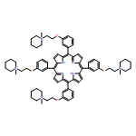 Piperidinium, 1,1',1'',1'''-[21H,23H-porphine-5,10,15,20-tetrayltetrakis(3,1-phenyleneoxy-2,1-ethanediyl)]tetrakis[1-methyl-