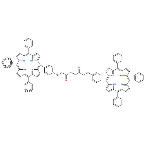 3-Hexene-2,5-dione, 1,6-bis[4-(10,15,20-triphenyl-21H,23H-porphin-5-yl)phenoxy]-