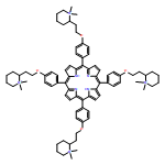 Piperidinium, 2,2',2'',2'''-[21H,23H-porphine-5,10,15,20-tetrayltetrakis(4,1-phenyleneoxy-2,1-ethanediyl)]tetrakis[1,1-dimethyl-