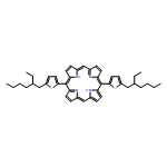 21H,23H-Porphine, 5,15-bis[5-(2-ethylhexyl)-2-thienyl]-