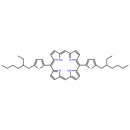 21H,23H-Porphine, 5,15-bis[5-(2-ethylhexyl)-2-thienyl]-