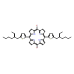 21H,23H-Porphine, 5,15-dibromo-10,20-bis[5-(2-ethylhexyl)-2-thienyl]-